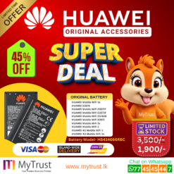 HUAWEI 4G Mobile WiFi Original Battery-HB434666RBC