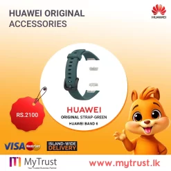 Huawei Band-6 Original Strap/Belt- Green