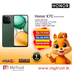 HONOR X7C (8GB / 256GB) (Forest Green)