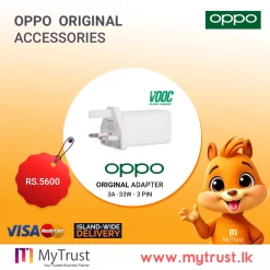 Oppo Original Adaptor/Charger- 3A 33W (VOOC)