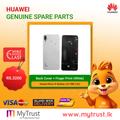 Back cover -Huawei Nova 3i-Sydney-L22-(INE-LX2)-white