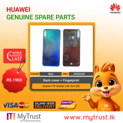 Huawei Y7P (Auther-L28 /Art-L28) Back Cover + Fingerprint -Blue