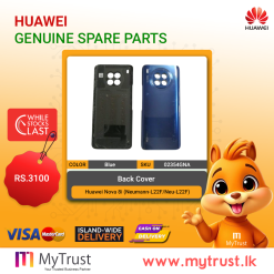 Huawei Nova 8i (Neumann-L22F/Neu-L22F) Back Cover- Blue