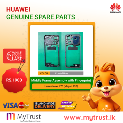 Middle Frame -Huawei nova Y70 (Mega-L29B)-Blue
