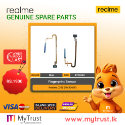Realme C30S (RMX3690) Fingerprint Sensor- Blue