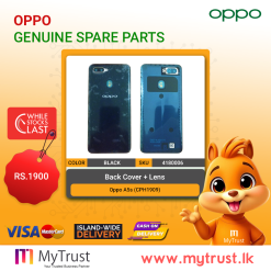 Oppo A5s (CPH1909) Battery Cover -Black
