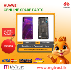Huawei Y6P (Merida-L29D/MED-LX2) Back cover + Fingerprint + Lens-Purple