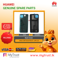 Jenny-L22B-Huawei Nova7i- (JNY-L22)- Back Cover -Green