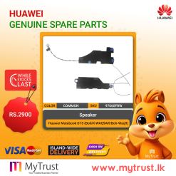 Huawei Matebook D15 (BohrK-WAQ9AR/Boh-Waq9) Speaker