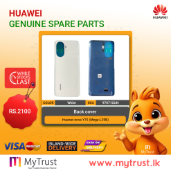 Huawei nova Y70 (Mega-L29B) Back Cover -White