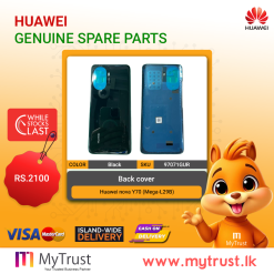 Huawei nova Y70 (Mega-L29B) Back Cover -Black
