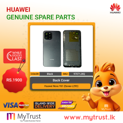 Huawei Nova Y61 (Eevee-L29C) Back Cover-Black