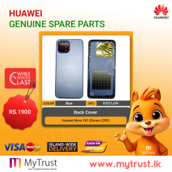 Huawei Nova Y61 (Eevee-L29C) Back Cover-Blue