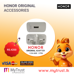 Honor Original Adaptor (Charger)- 3PIN 3.3A 66W
