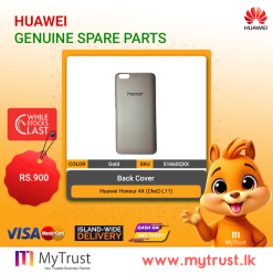 Huawei Honour 4X (Che2-L11) Back Cover-Gold
