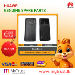 Huawei Y7 2019 (Dubai-L22/DUB-LX2) Back cover + Fingerprint -Black