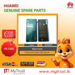 Y9 Prime 2019 (Stark-L22B /STK-L22) Back cover + Fingerprint - Green