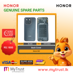 Honor X6C Back cover Black + Camera Lens