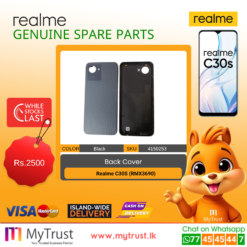 Realme C30s (RMX3690) Backcover black