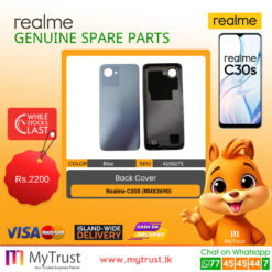Realme C30s (RMX3690) Backcover Blue