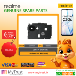 Realme C30s (RMX3690) Camaera Lens + Bracket