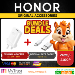 HONOR Bundle Deal  - 10W 2A Adaptor + Cable Type C